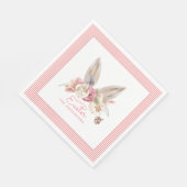 フローラバニーイヤーイースター スタンダードランチョンナプキン (角)