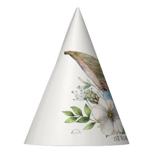 フローラバニーイヤー誕生日 パーティーハット (左)