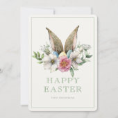 フローラバニーイヤー&エッグズイースター シーズンカード (正面)