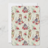 フローラバニーイヤー&エッグズイースター シーズンカード (裏面)