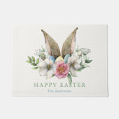 フローラバニーイヤー&エッグズイースター ドアマット (正面)