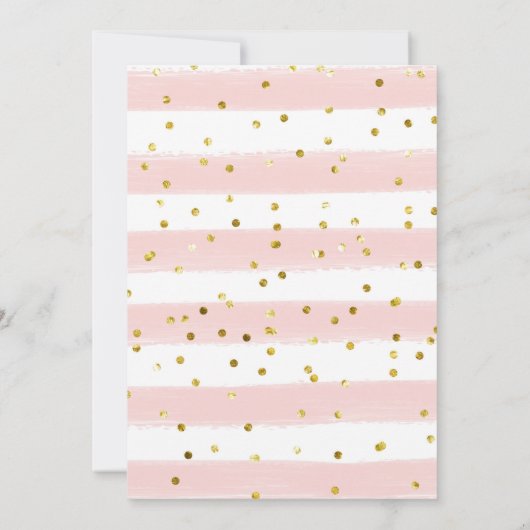 フローラバニーイースターブランチアンドエッグ狩り招待状 招待状 (裏面)