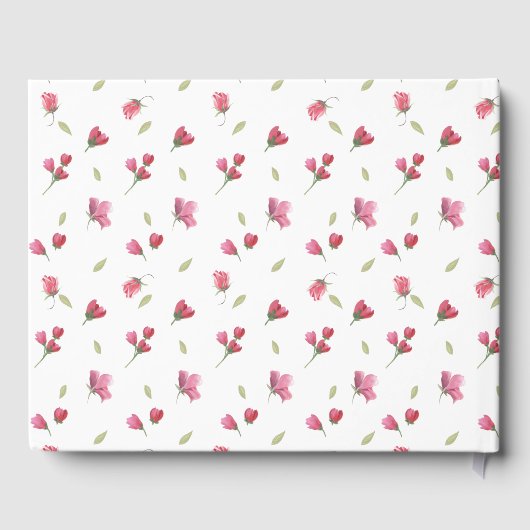 フローラバニーベビーシャワーゲストブック ゲストブック (裏面)