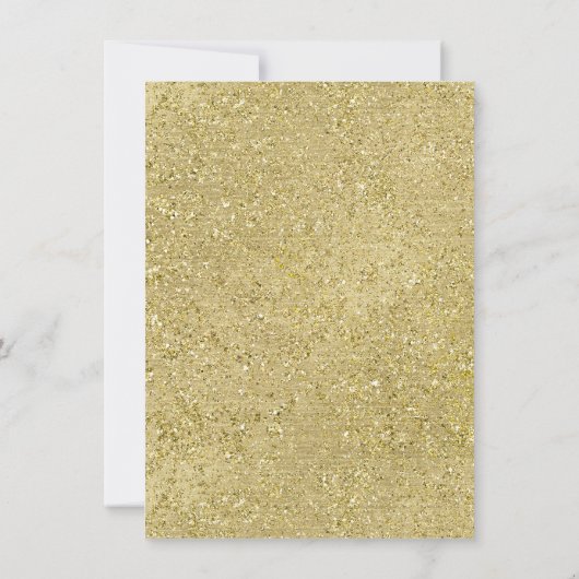 フローラバニー顔誕生日サンキューカード 招待状 (裏面)