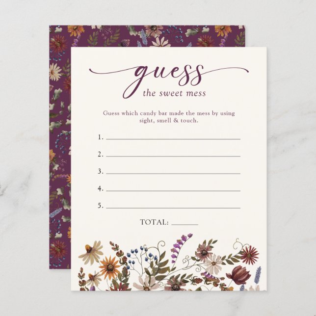 フローラバビースワーゲーム (正面/裏面)