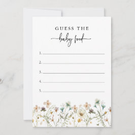 フローラバビースワーゲーム 招待状