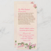 フローラバプティスマルプログラム5/5 プログラム (正面/裏面)