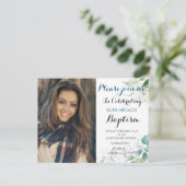 フローラバプテスマ写真 ポストカード (スタンド正面)