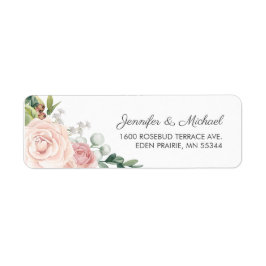 フローラバラとグリーン結婚リー ラベル