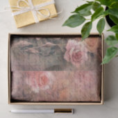 フローラバラアンティーク手書き分離 薄葉紙 (ギフト)