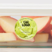 フローラバライエローグリーンパープル製品ラベルロゴ ラベル (貼付)