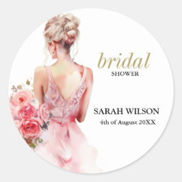 フローラバラウォーター結婚カラーズガウンコレクション ラウンドシール