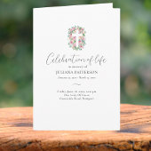 フローラバラクロスフォト葬儀サービス順 プログラム