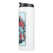 フローラバラスケルトンナースタロットカードハロウィーンEs タンブラー (回転右)