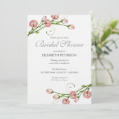 フローラバラブライダルシャワー招待 招待状 (スタンド正面)