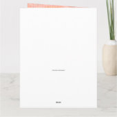 フローラバラペット悔やみや弔慰PHOTOと詩 カード (裏面)