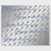 フローラバララグジュアリーハッピーシルバー25周年記念 ラッピングペーパー (フラット)