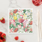 フローラバラヴィンテージガーデンライトスウェット スタンダードランチョンナプキン (インサイチュ)