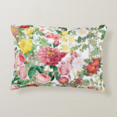 フローラバラヴィンテージ春ガーデン アクセントクッション (裏面)