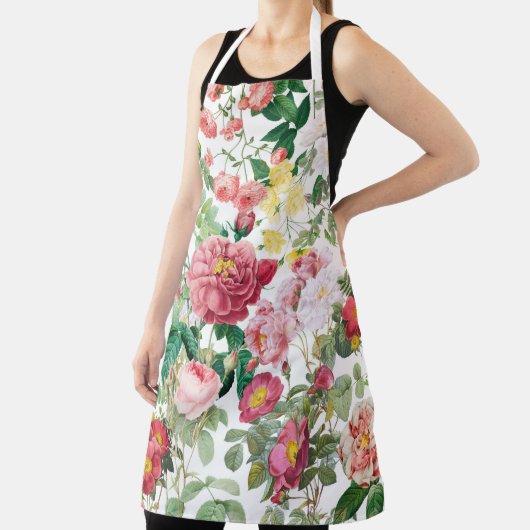 フローラバラヴィンテージ春ガーデン エプロン (インサイチュ)