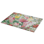 フローラバラヴィンテージ春ガーデン カッティングボード (角)