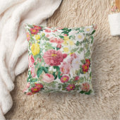 フローラバラヴィンテージ春ガーデン クッション (ブランケット)