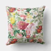 フローラバラヴィンテージ春ガーデン クッション (裏面)