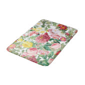 フローラバラヴィンテージ春ガーデン バスマット (アングル)
