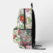 フローラバラヴィンテージ春ガーデン プリントバックパック (右)