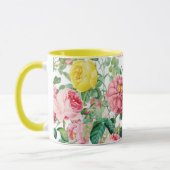 フローラバラヴィンテージ春ガーデン マグカップ (左)