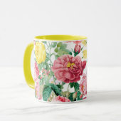 フローラバラヴィンテージ春ガーデン マグカップ (正面左)