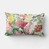 フローラバラヴィンテージ春ガーデン ランバークッション (裏面)