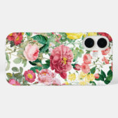 フローラバラヴィンテージ春ガーデン Case-Mate iPhoneケース (裏面 (横))