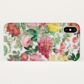 フローラバラヴィンテージ春ガーデン Case-Mate iPhoneケース (裏面(横))