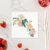 フローラバラ紙ナプキンス スタンダードカクテルナプキン (インサイチュ)