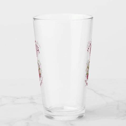 フローラバラ結婚のブライダルシャワーブーケフライ タンブラーグラス (右)