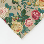 フローラバラ聖書聖句聖なる書物、 経典クリスチャン女性 フリースブランケット (角)