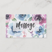 *~*フローラバラ藤フラワーマッサージフローラ 名刺 (正面)