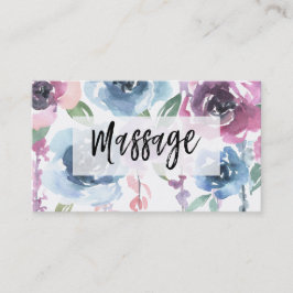 *~*フローラバラ藤フラワーマッサージフローラ 名刺