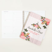 フローラバラ衣類ハンガークローゼットファッションブティック プランナー手帳 (ディスプレー)