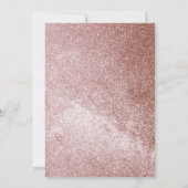 フローラバラ金ゴールドメキシコキンセアニェラ誕生日 招待状 (裏面)