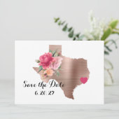 フローラバラ金ゴールド結婚テキサス州 セーブザデート (スタンド正面)