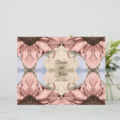 フローラバラ金ゴールド赤面ピンクウォーター結婚カラー (スタンド正面)