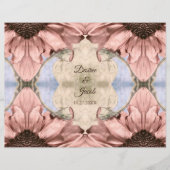 フローラバラ金ゴールド赤面ピンクウォーター結婚カラー (正面)