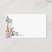 フローラバラ&ランタンストックザバーブライダルシャワー エンクロージャーカード (裏面)