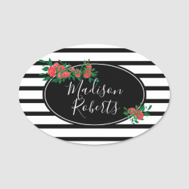 フローラバラ 名札