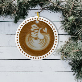 フローラバリスタスアートインラテ セラミックオーナメント