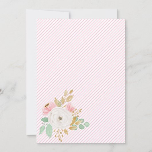 フローラバレエダンスリサイタル 招待状 (裏面)