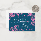 フローラバレンタインのフラットノートカード ノートカード (正面/裏面インサイチュ)