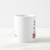 フローラバレンタインデーの愛 コーヒーマグカップ (中央)